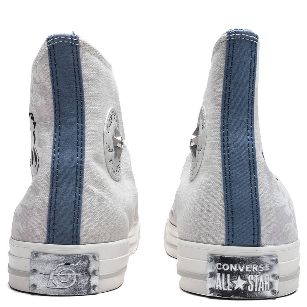 Converse x Naruto Chuck Taylor All Star Hi - Vintage White/Fossilized - Image 4