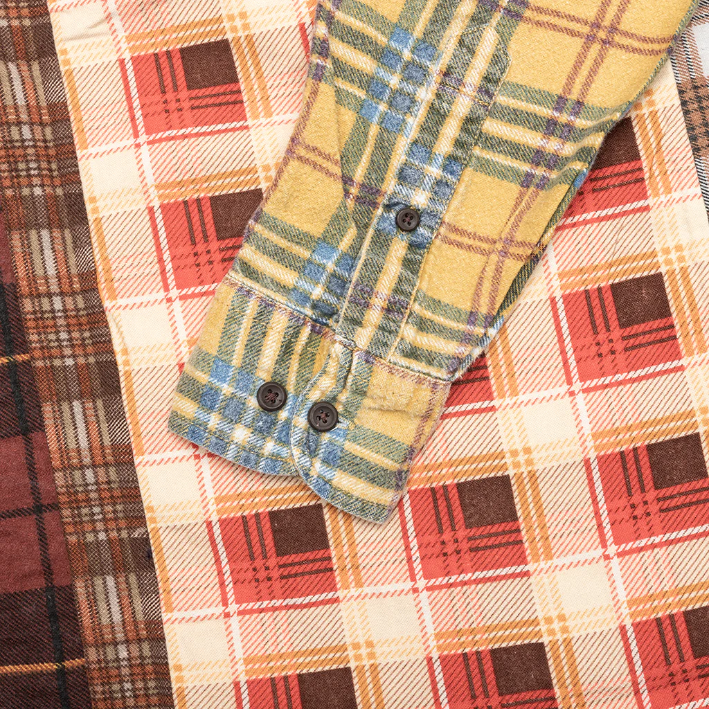 7 Cuts Flannel Shirt - Assorted - Image 4