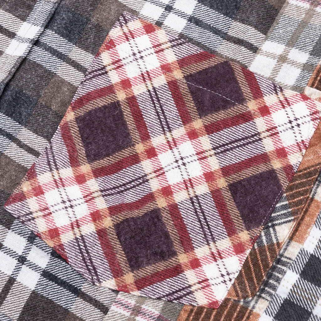 7 Cuts Flannel Shirt - Assorted - Image 4