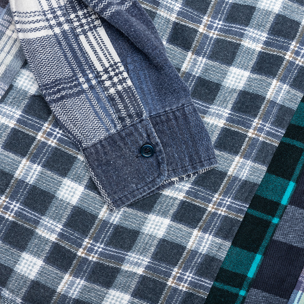 7 Cuts Flannel Shirt - Assorted - Image 5