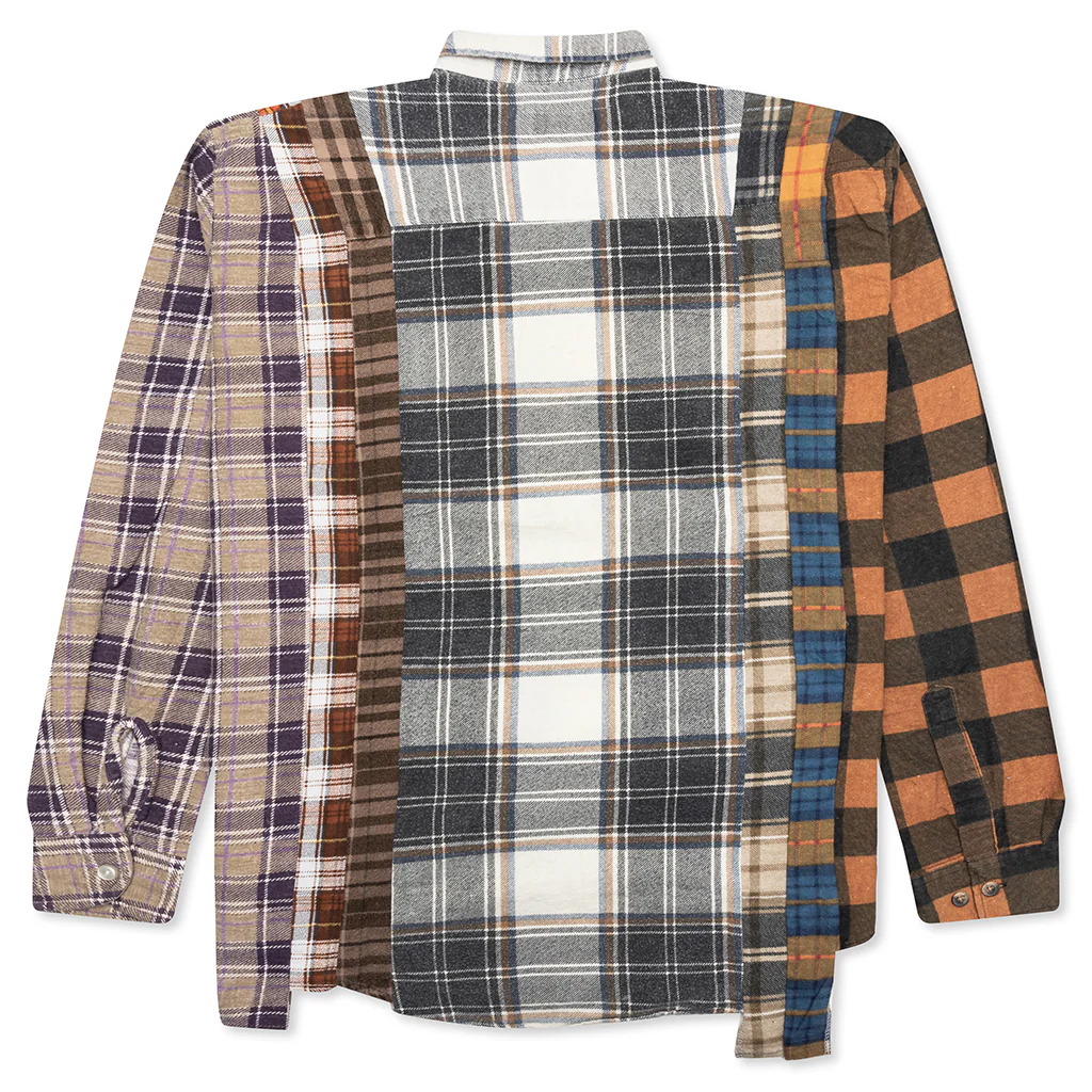 7 Cuts Flannel Shirt - Assorted - Image 2