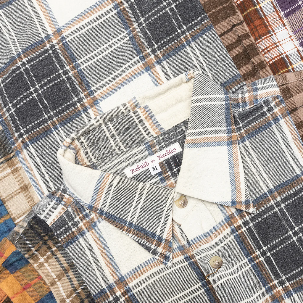 7 Cuts Flannel Shirt - Assorted - Image 3