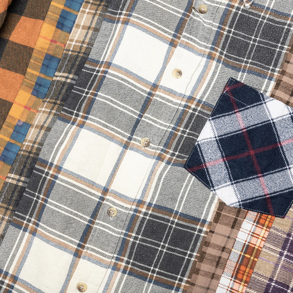 7 Cuts Flannel Shirt - Assorted - Image 4