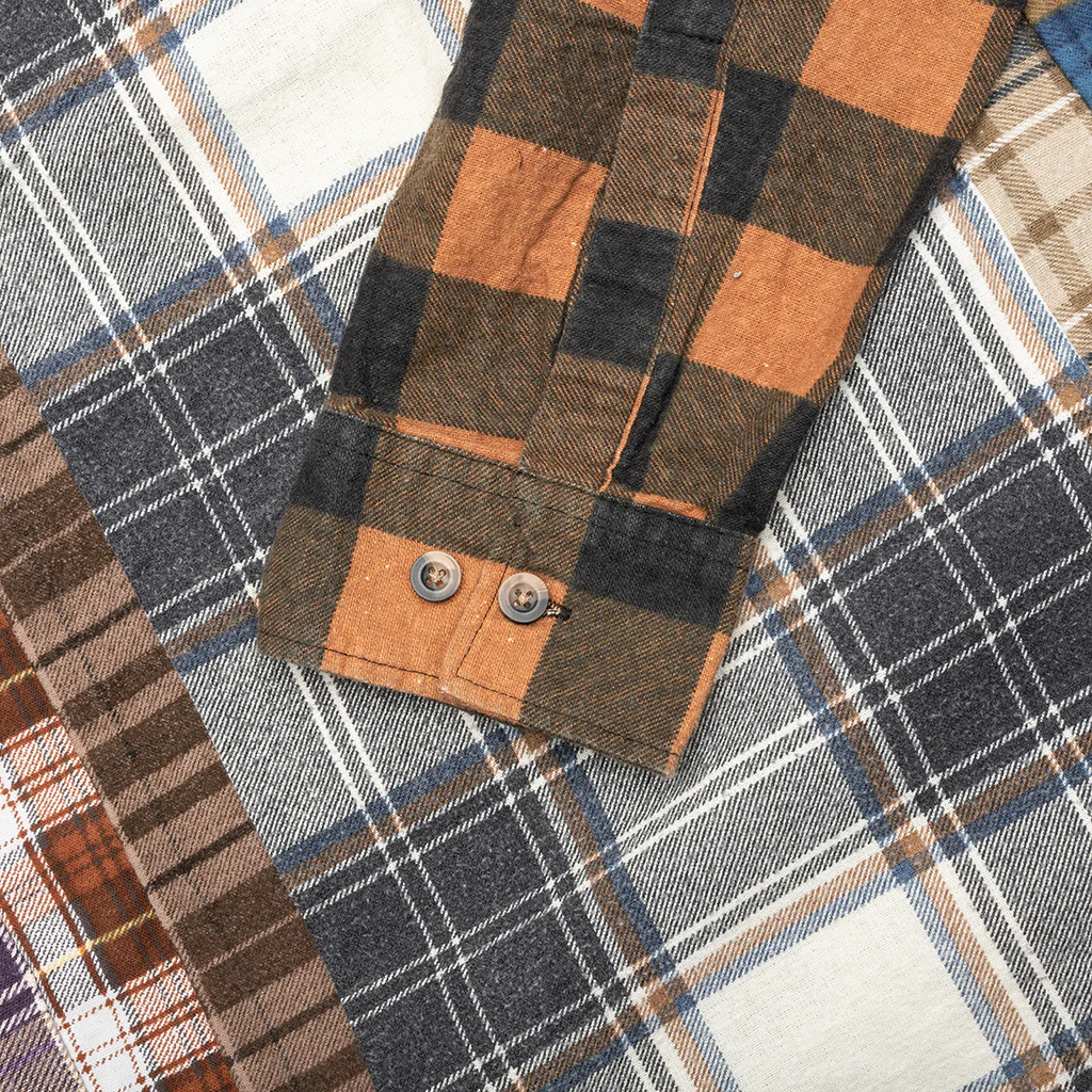 7 Cuts Flannel Shirt - Assorted - Image 5