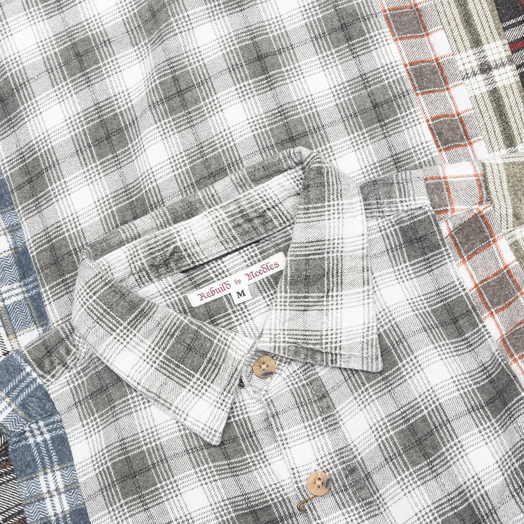 7 Cuts Flannel Shirt - Assorted - Image 3