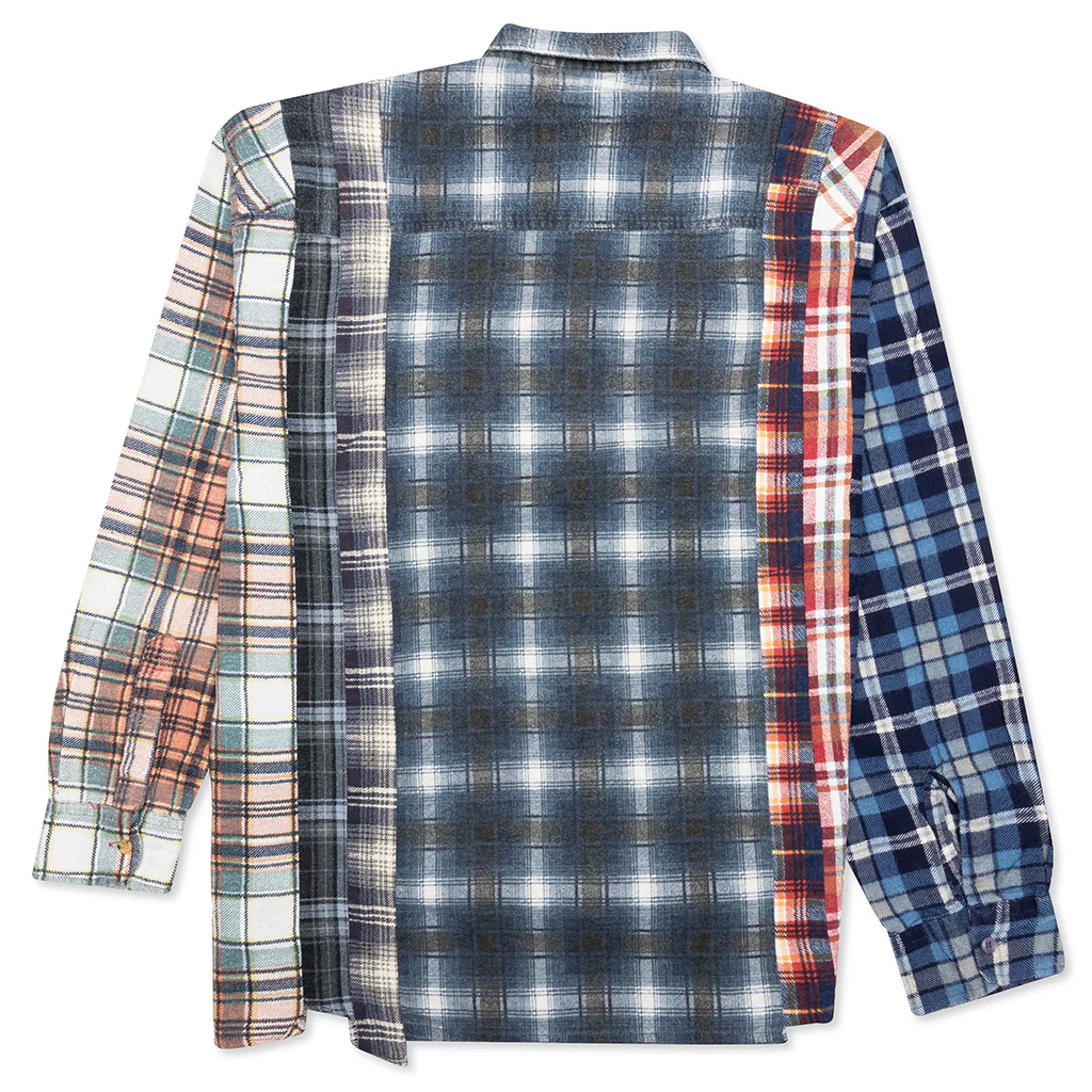7 Cuts Flannel Shirt - Assorted - Image 2