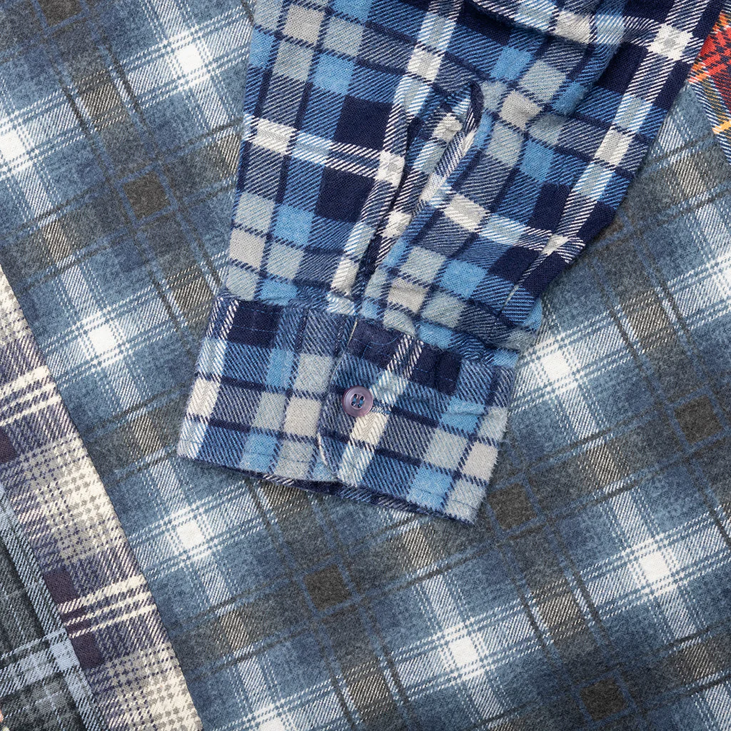 7 Cuts Flannel Shirt - Assorted - Image 4