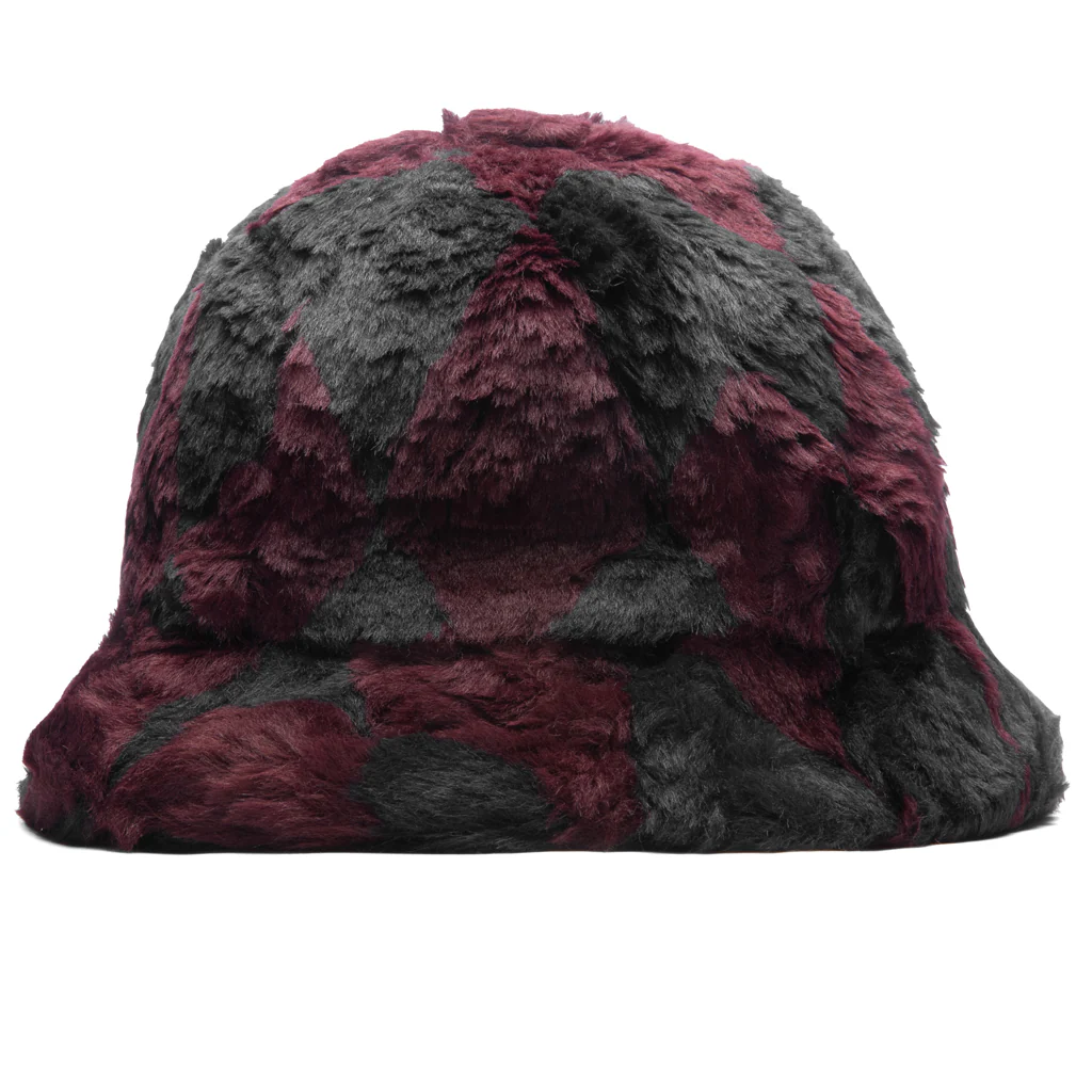 Bermuda Hat Argyle - Navy/Bordeaux - Image 3