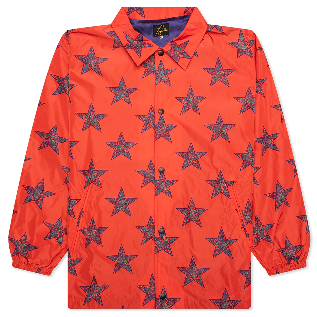 Coach Jacket - Red/Star