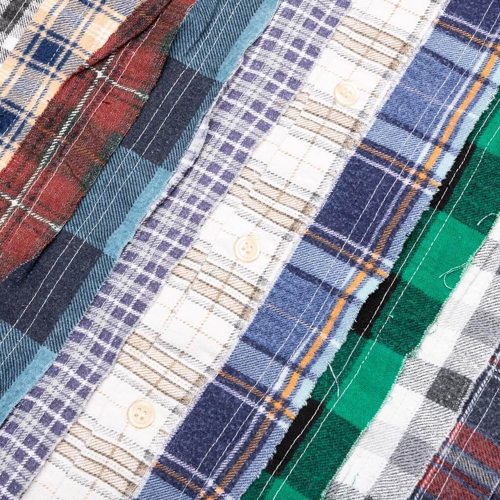Needles Flannel Shirt Ribbon Shirt - Assorted - Image 4