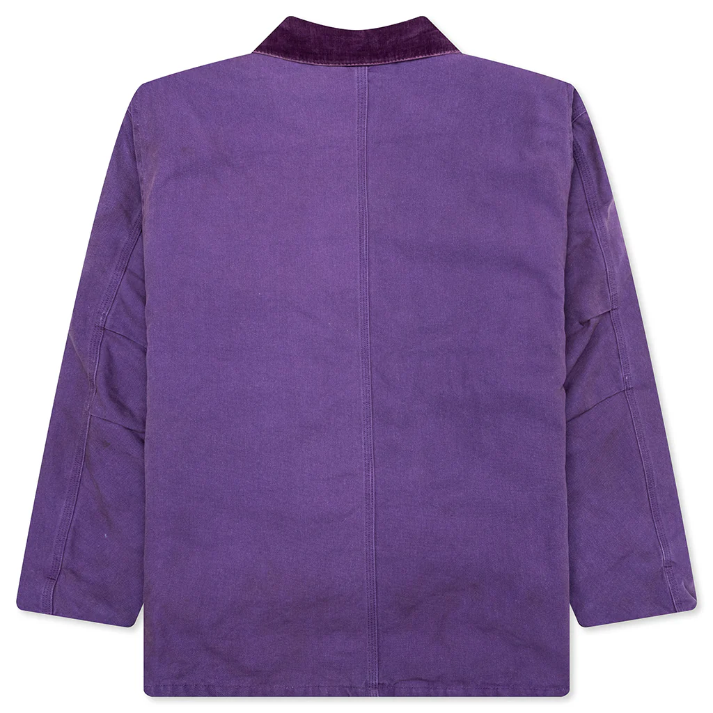 Lumberjack Coat - Purple - Image 2