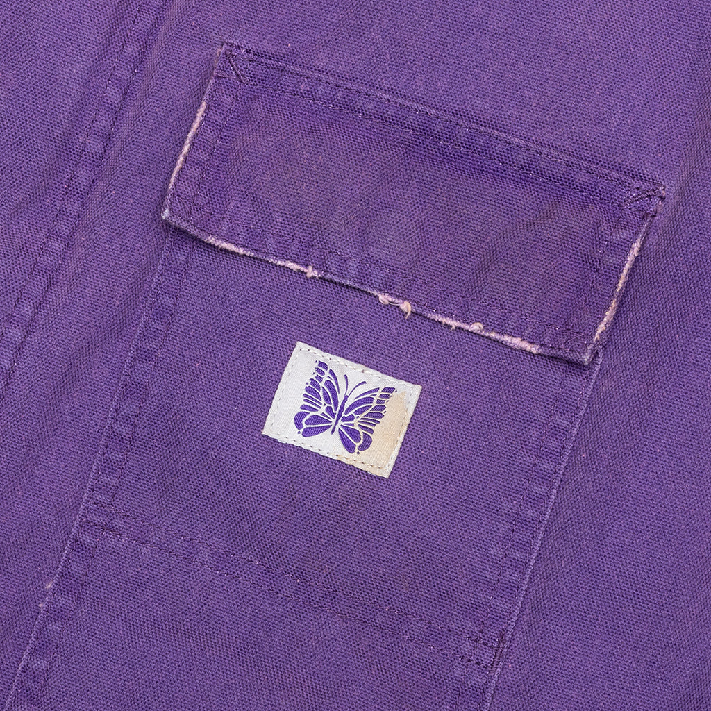 Lumberjack Coat - Purple - Image 4