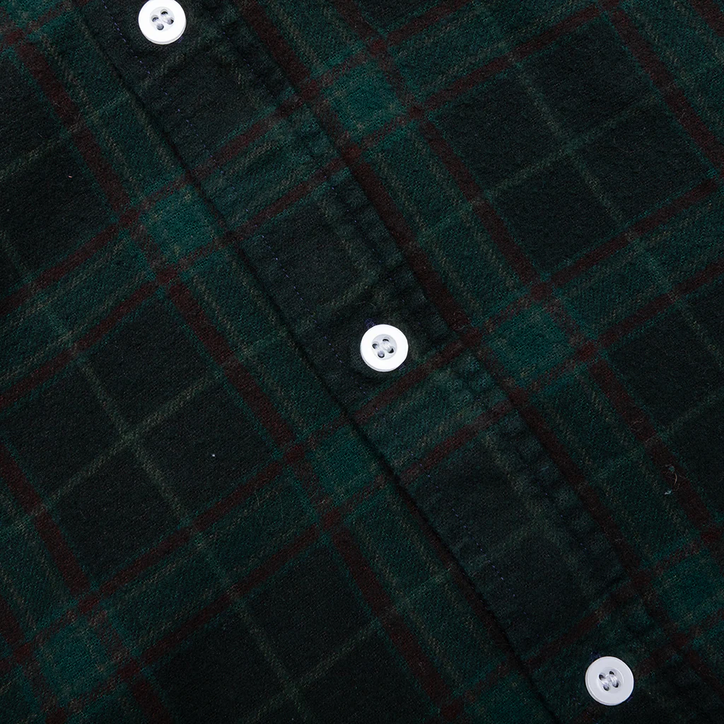 Over Dye 7 Cuts Shirt - Green - Image 5