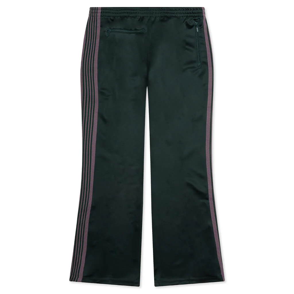 Poly Smooth Boot Cut Track Pant - Green - Image 2