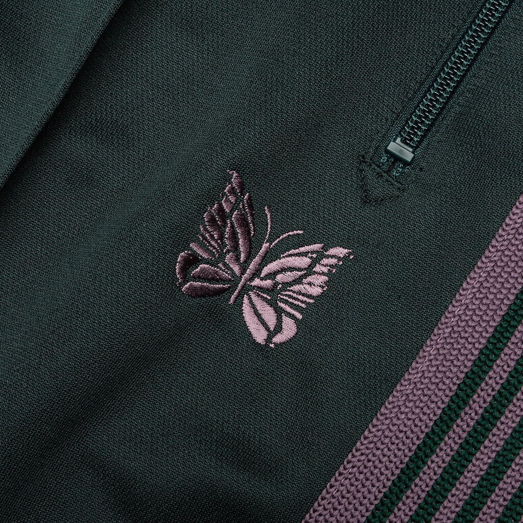 Poly Smooth Boot Cut Track Pant - Green - Image 3