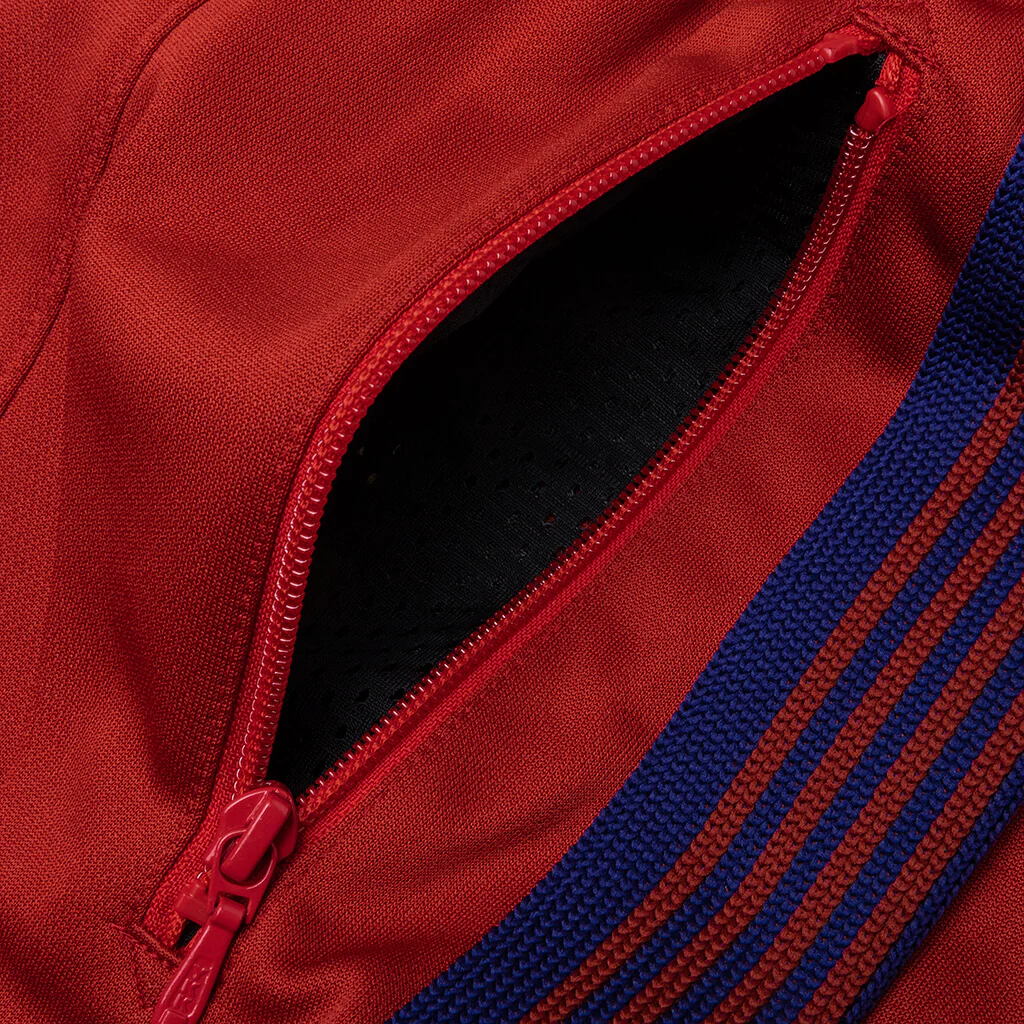 Poly Smooth H.D. Track Pant - Red - Image 4