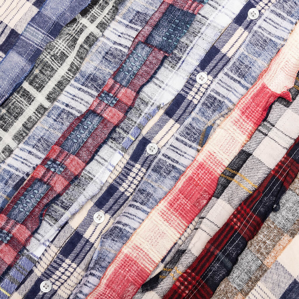 Ribbon Flannel Shirt - Assorted - Image 4