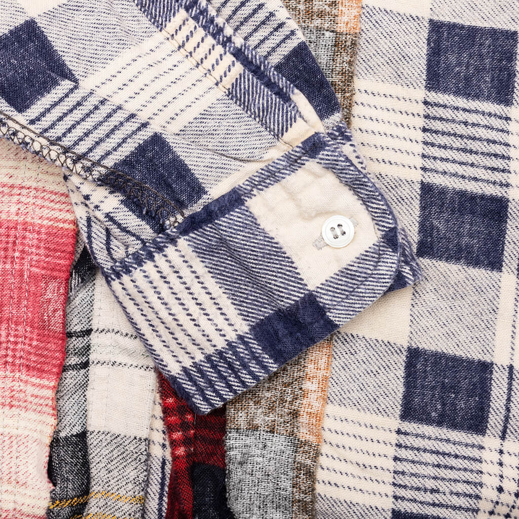 Ribbon Flannel Shirt - Assorted - Image 5