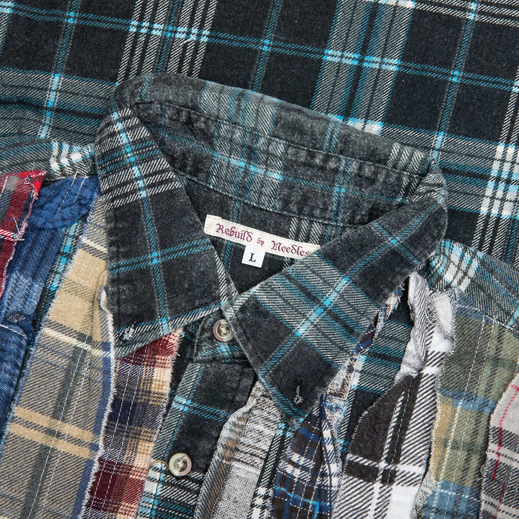 Ribbon Flannel Shirt - Assorted - Image 3