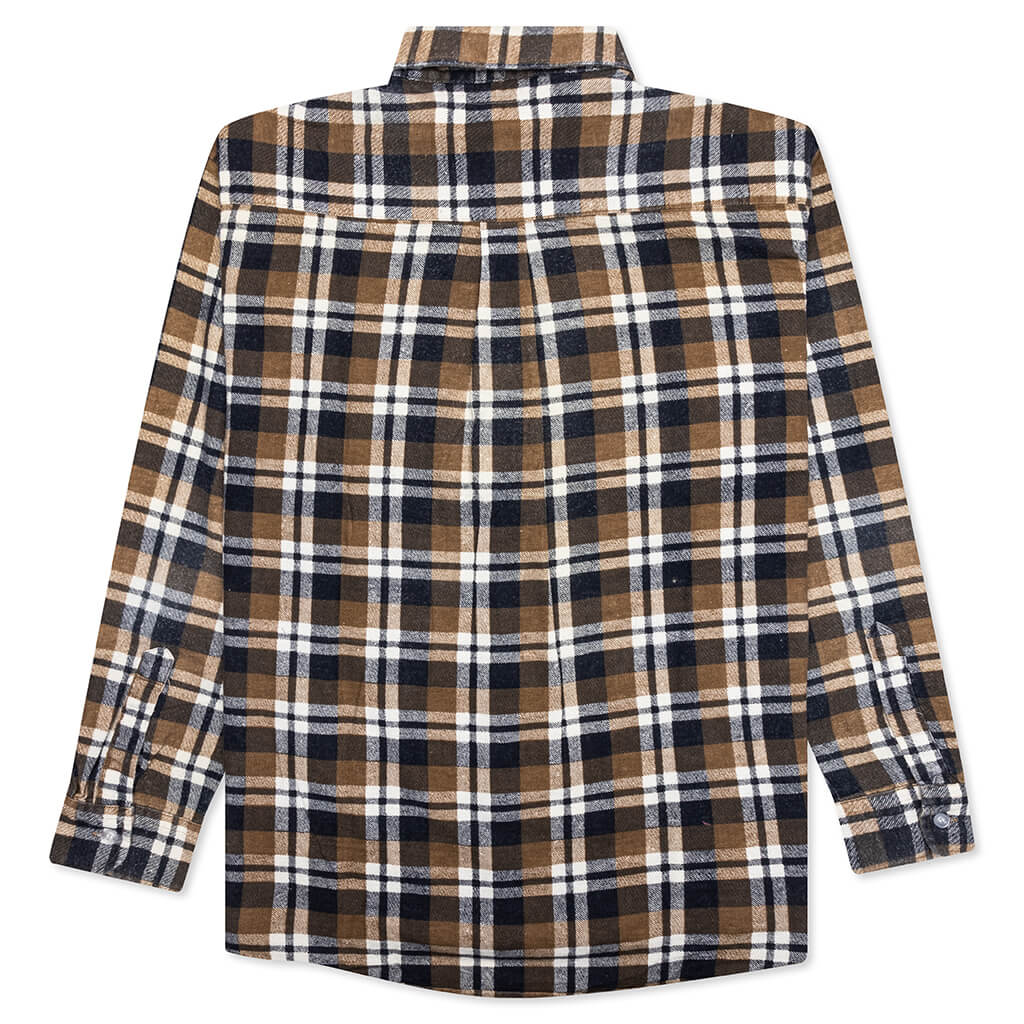 Ribbon Flannel Shirt - Assorted - Image 2