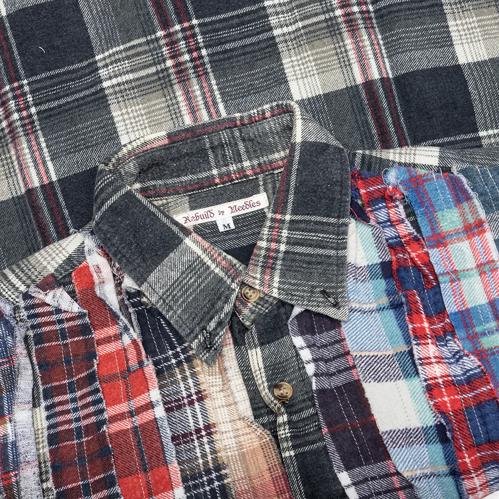 Ribbon Flannel Shirt - Assorted - Image 3
