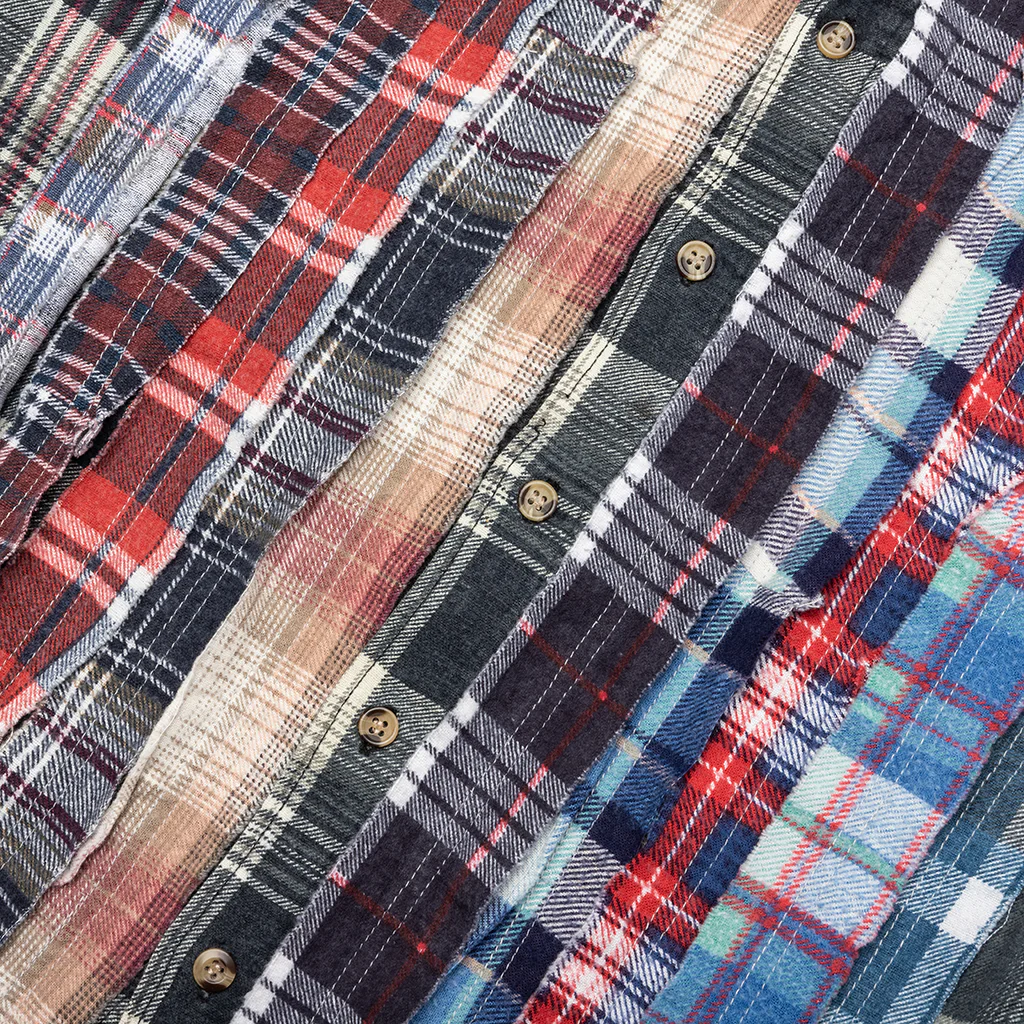 Ribbon Flannel Shirt - Assorted - Image 4