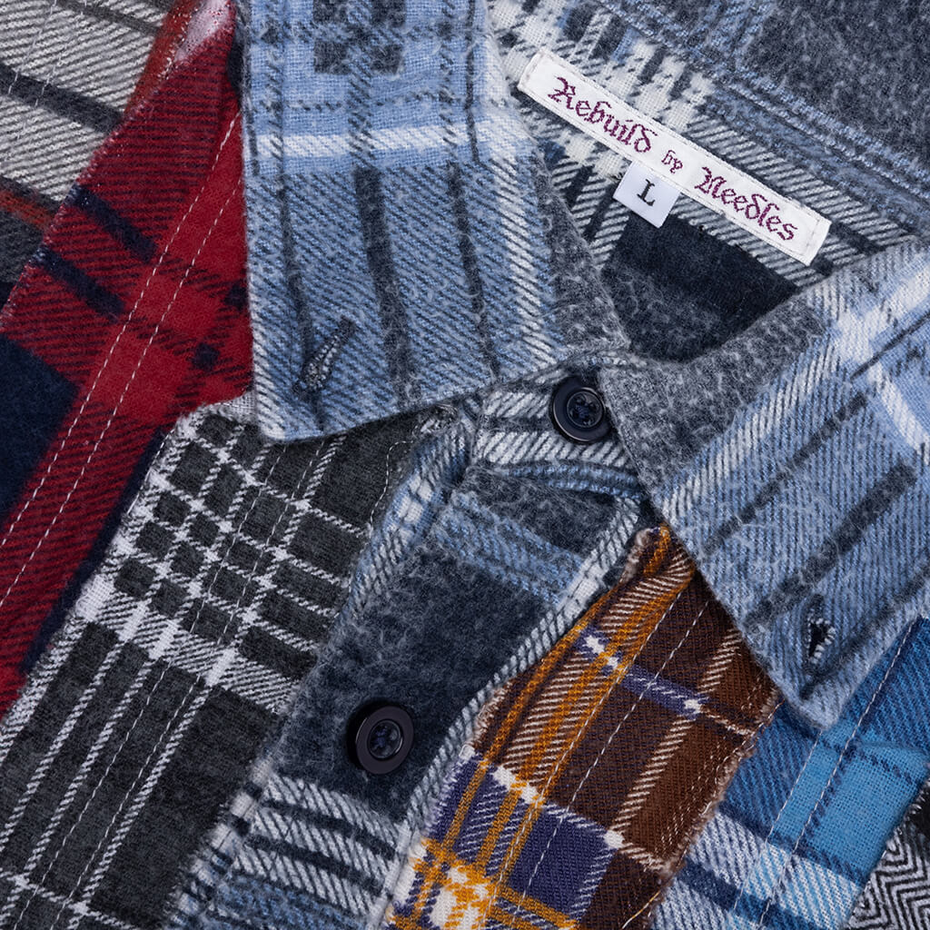 Ribbon Flannel Shirt - Assorted - Image 3