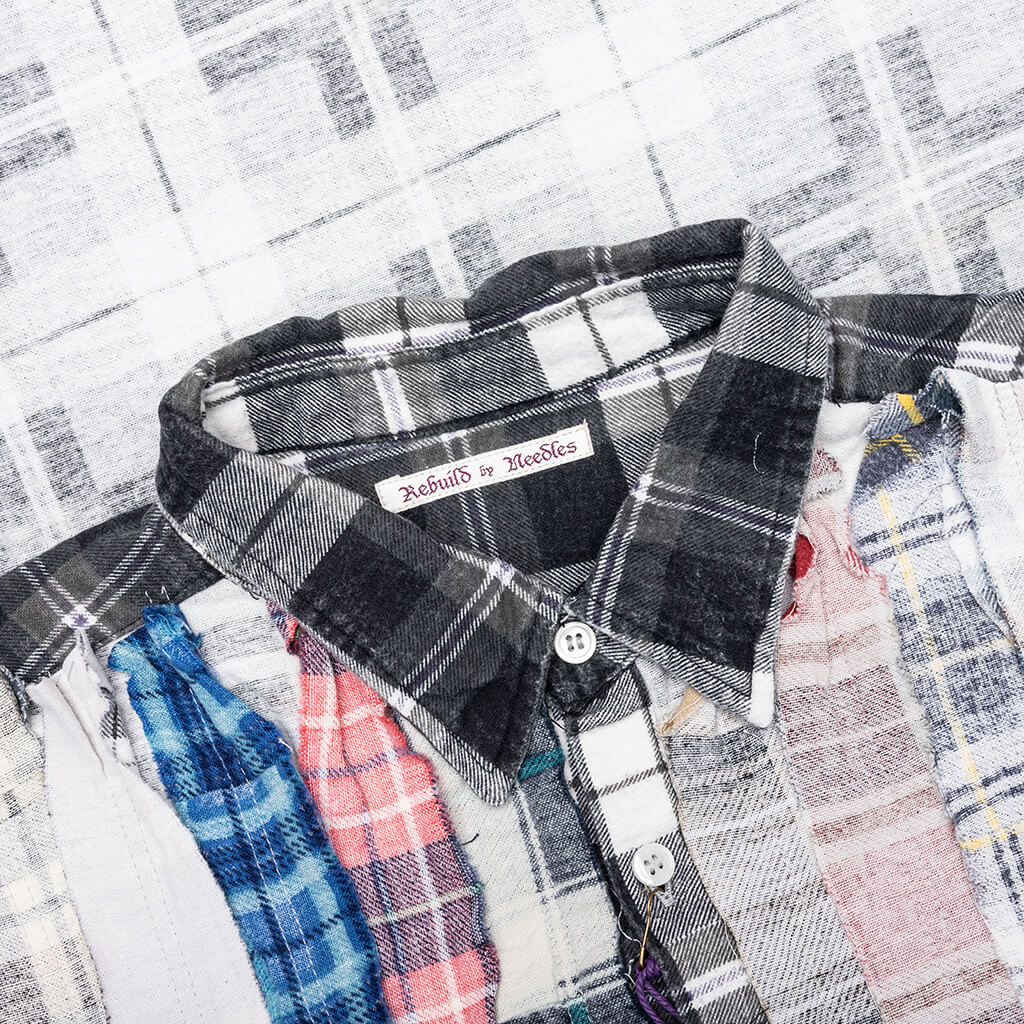 Ribbon Wide I.O. Flannel Shirt - Assorted - Image 3