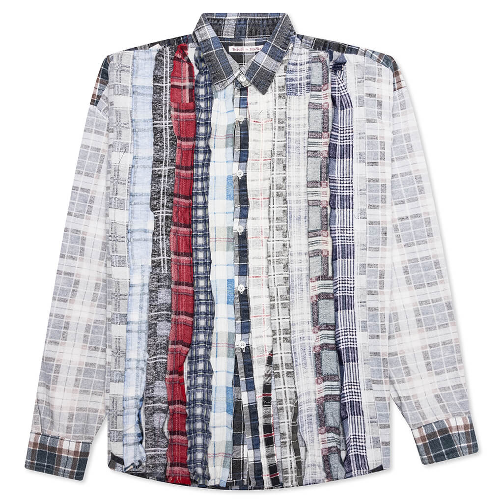 Ribbon Wide I.O. Flannel Shirt - Assorted