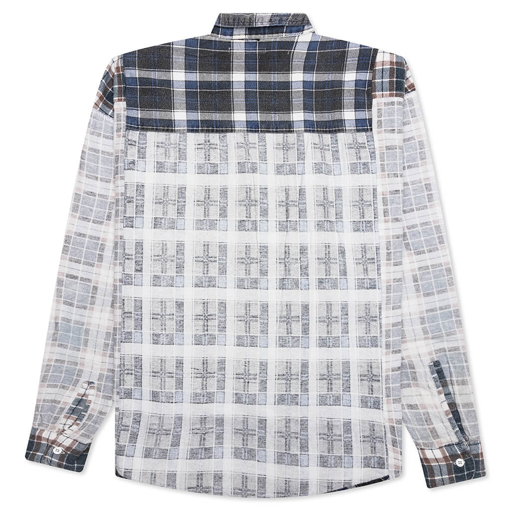 Ribbon Wide I.O. Flannel Shirt - Assorted - Image 2
