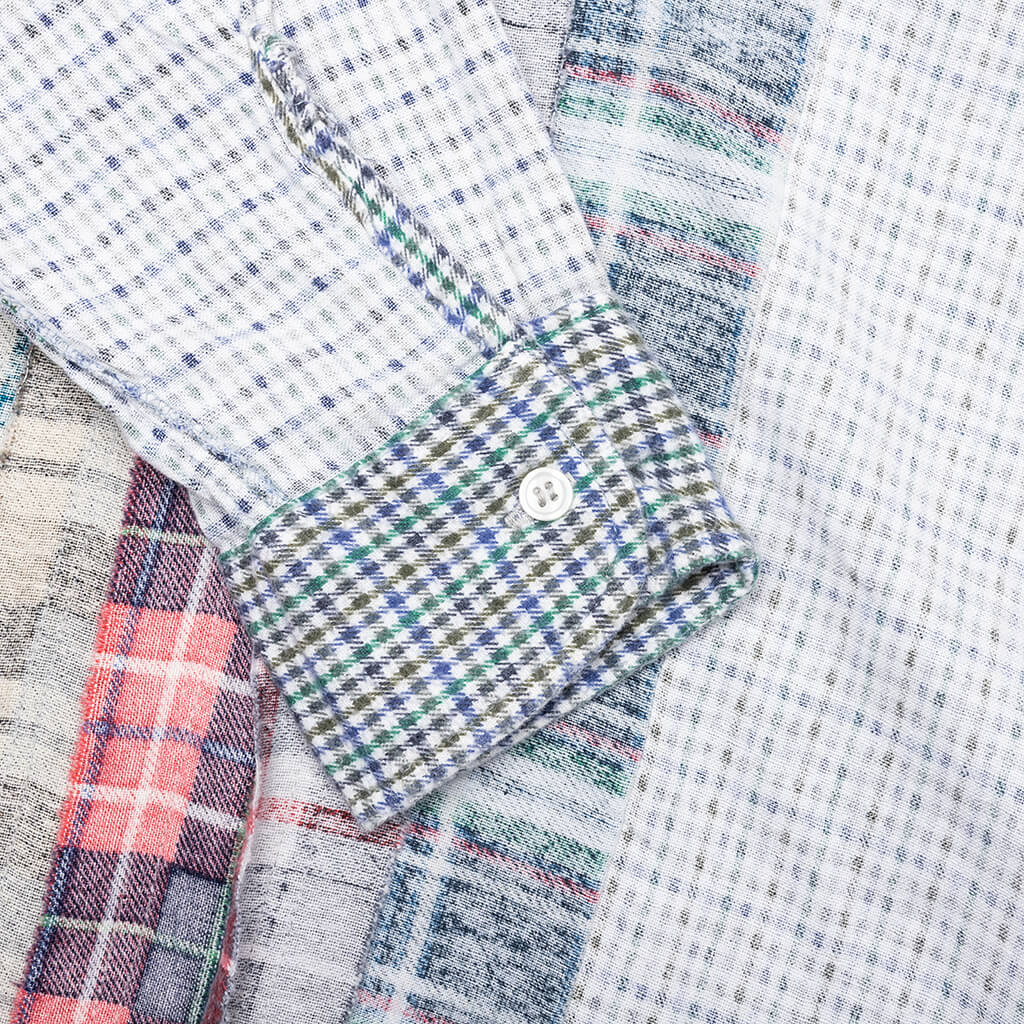 Ribbon Wide I.O. Flannel Shirt - Assorted - Image 5