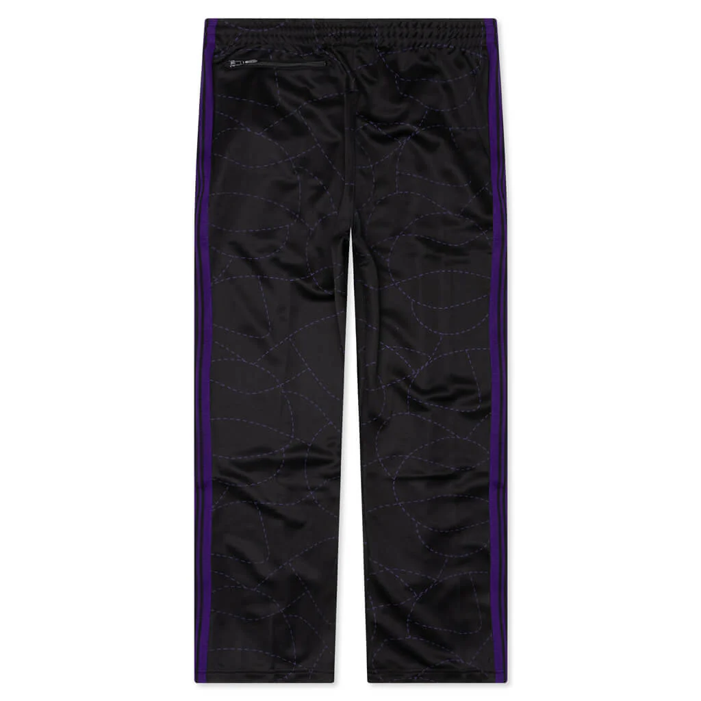 Needles x DC Shoes Track Pant Poly Smooth - Black - Image 2
