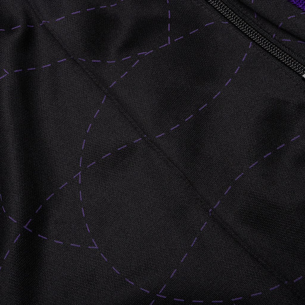 Needles x DC Shoes Track Pant Poly Smooth - Black - Image 4
