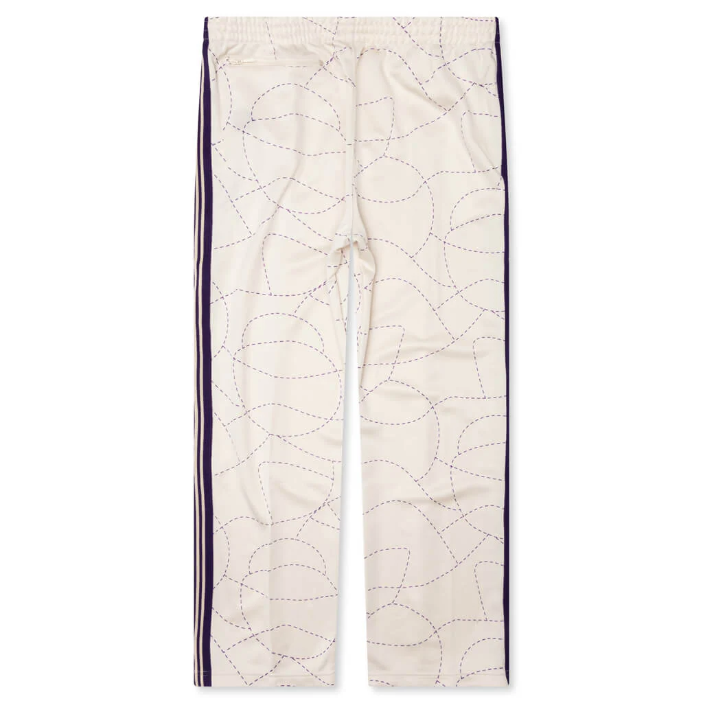 Needles x DC Shoes Track Pant Poly Smooth - Ivory - Image 2