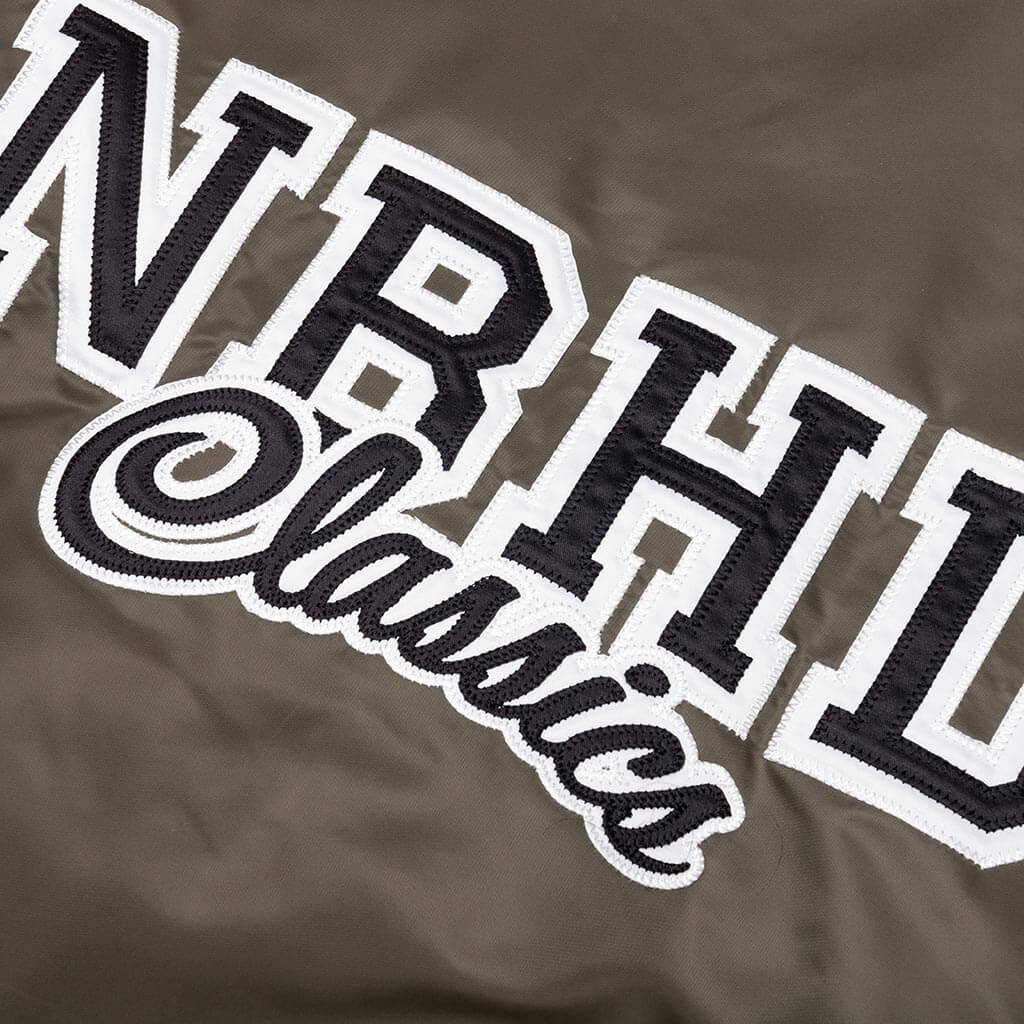 Baseball Jacket - Olive Drab - Image 4