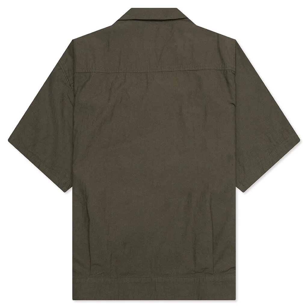Belted Officer S/S Shirt - Olive Drab - Image 2