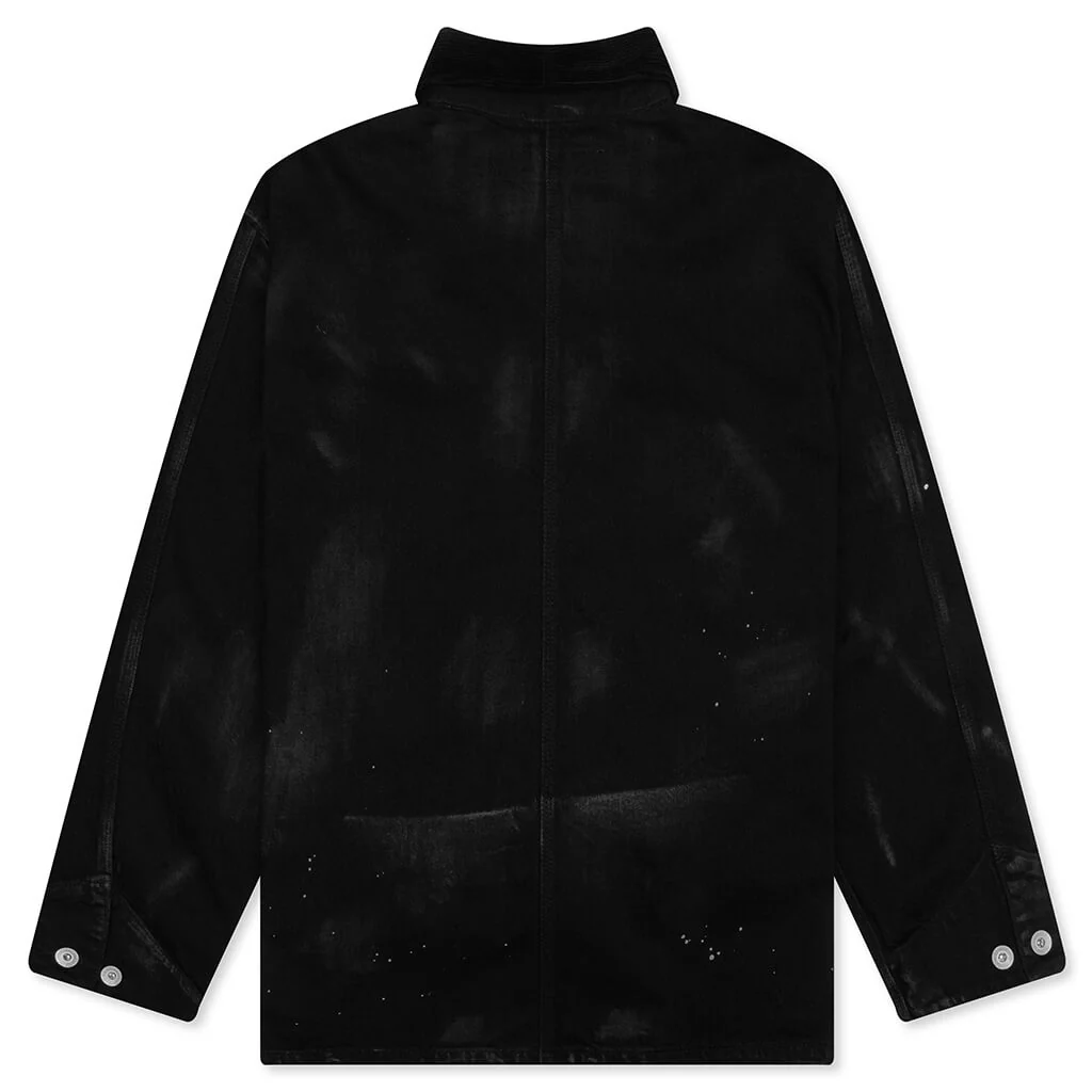 BW. Washed Coverall Jacket - Black - Image 2