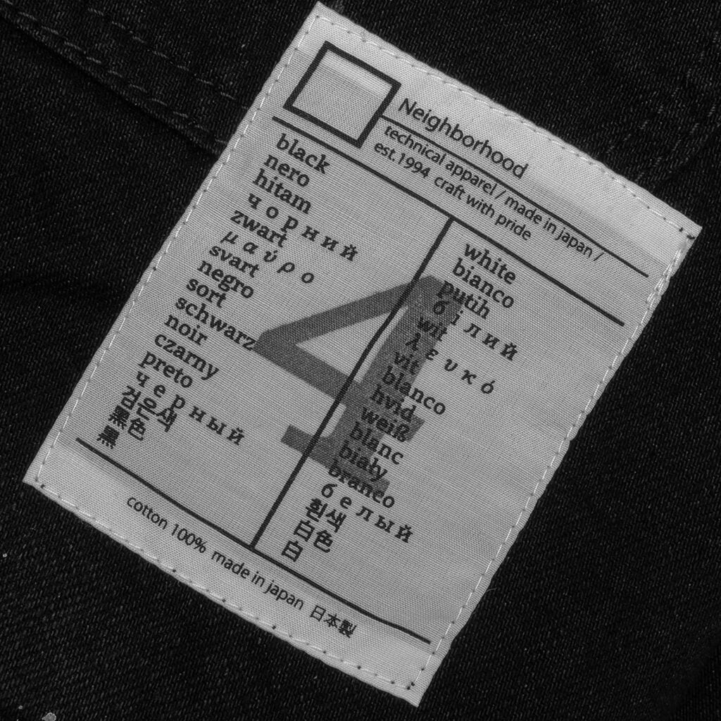 BW. Washed Coverall Jacket - Black - Image 4