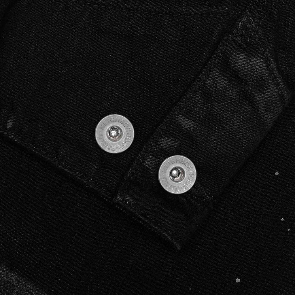 BW. Washed Coverall Jacket - Black - Image 5