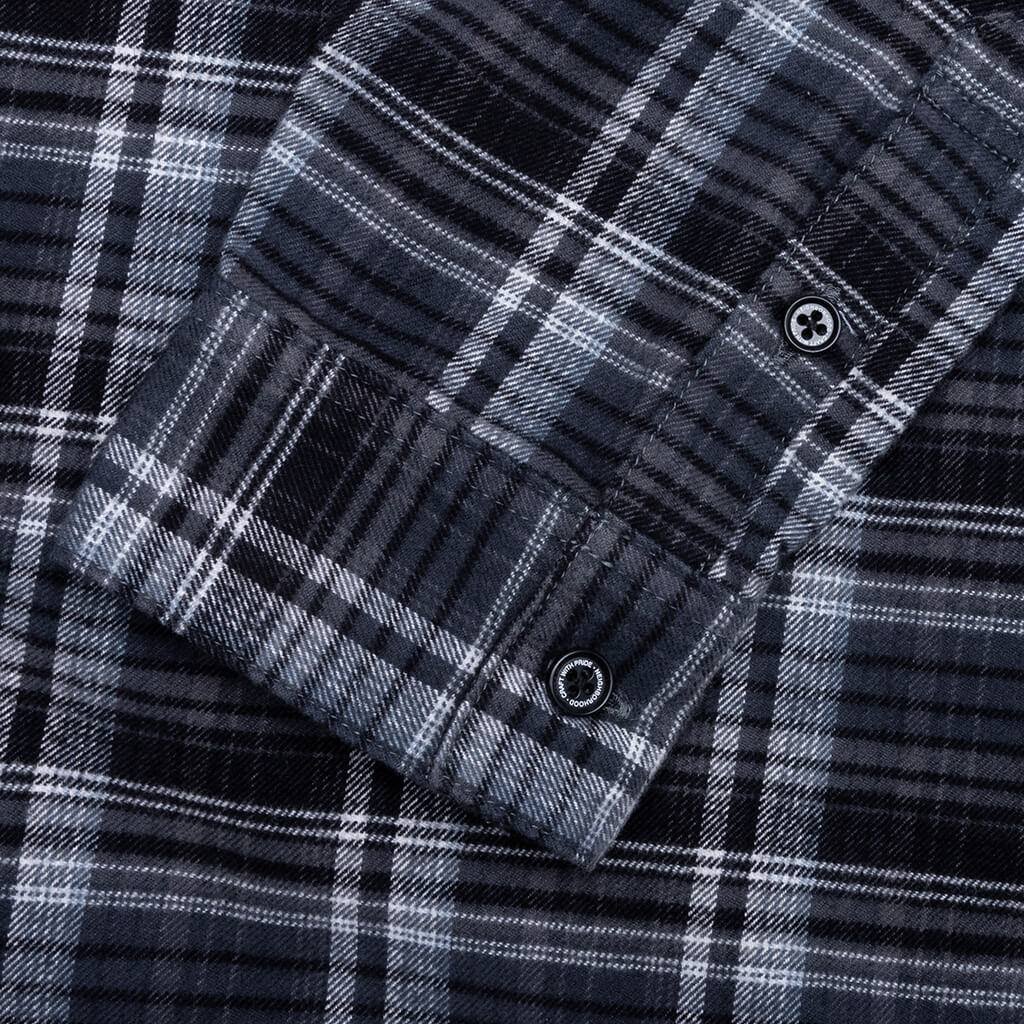 Clan Tartan L/S Check Shirt - Gray - Image 4