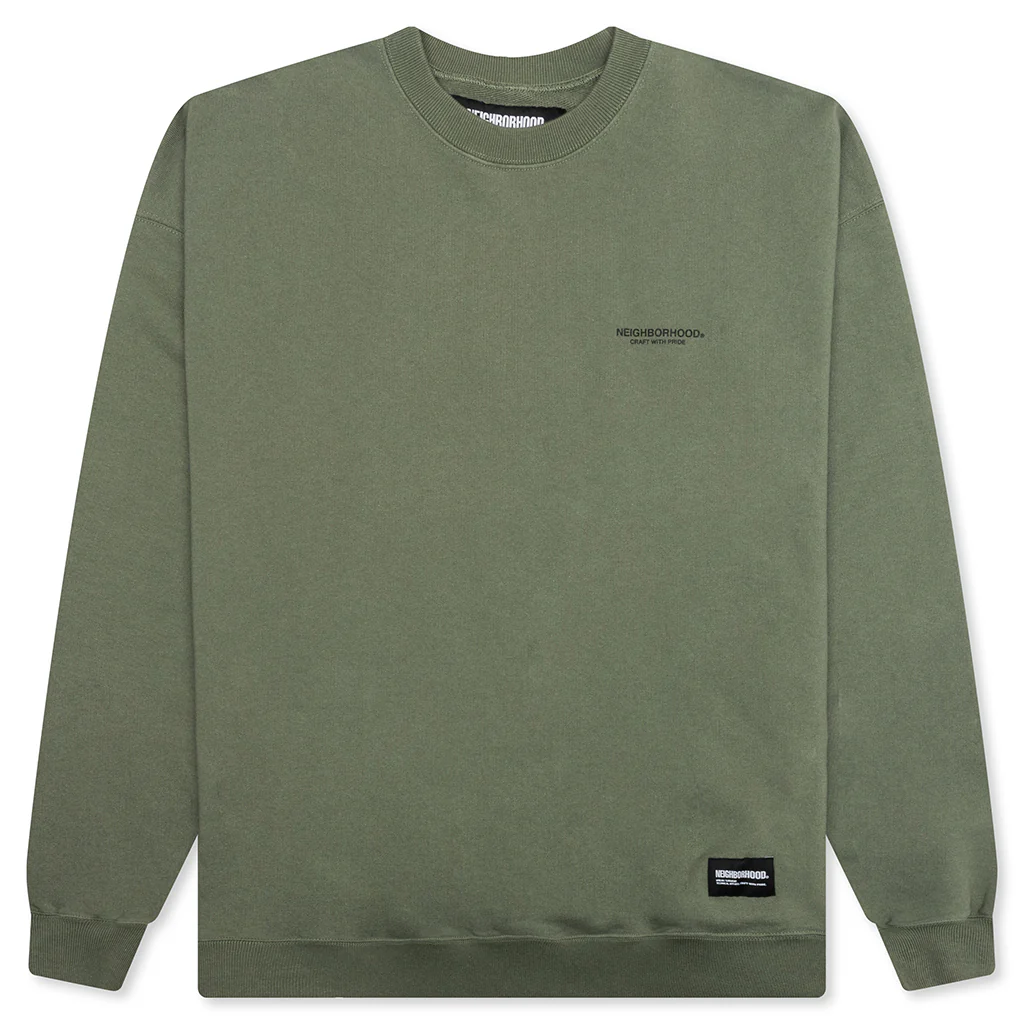 Classic Sweat Shirt L/S - Olive Drab