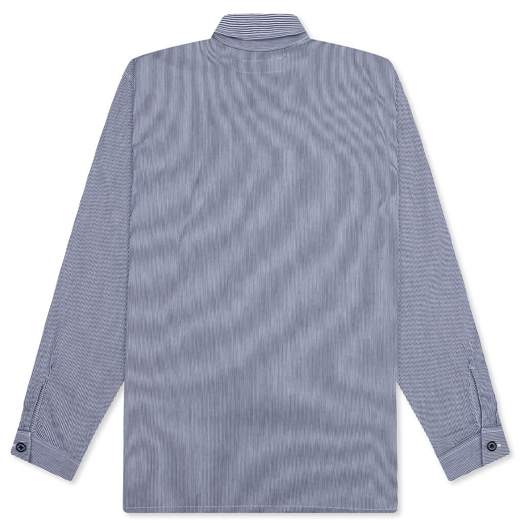Classic Work L/S Pullover Shirt - Indigo - Image 2