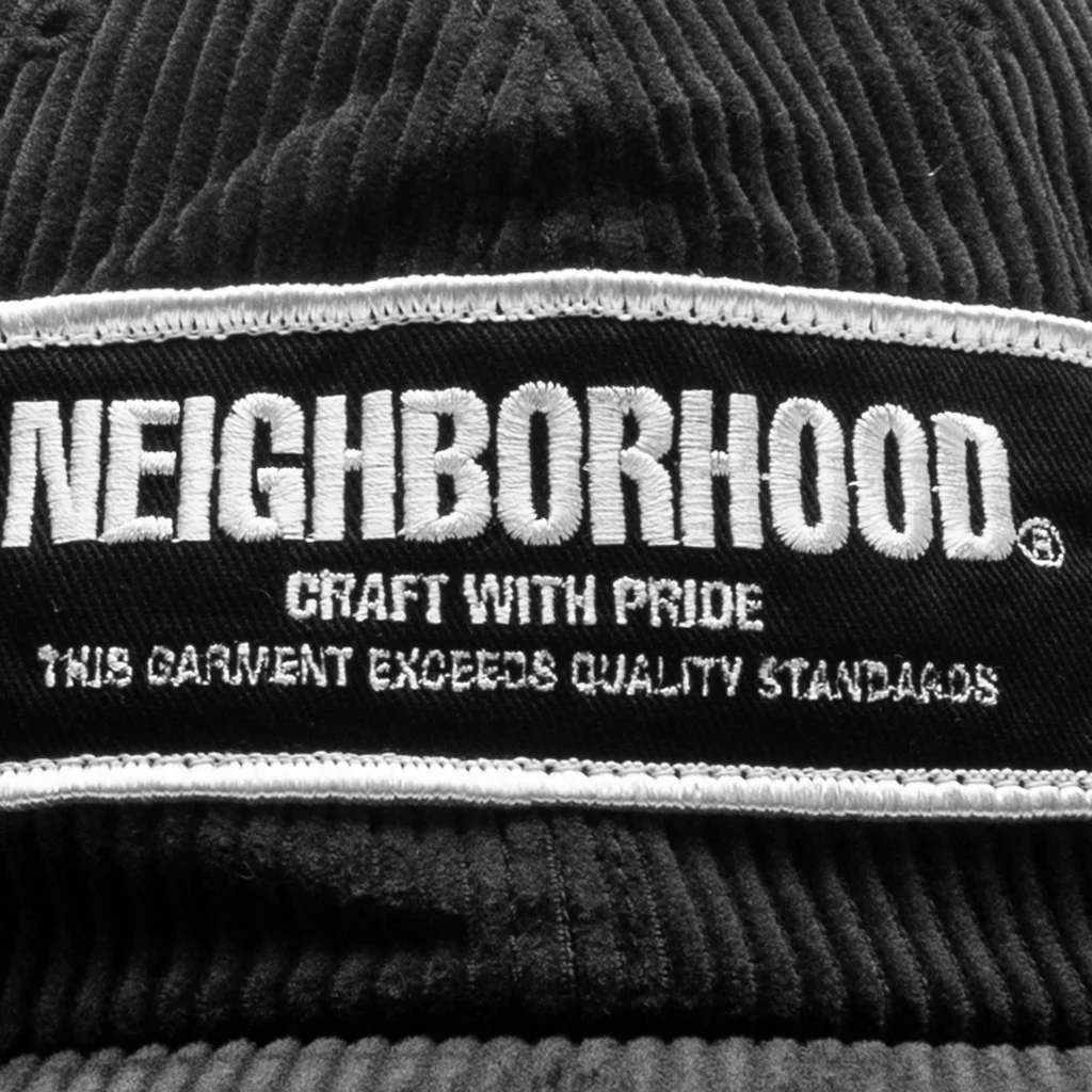 Corduroy Dad Cap - Black - Image 2