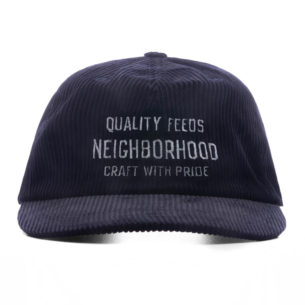 Corduroy Dad Cap - Navy
