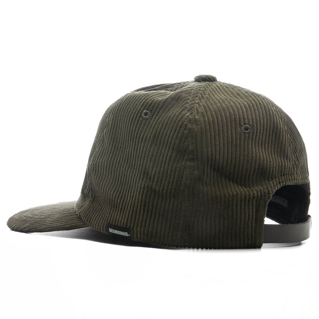 Corduroy Dad Cap - Olive Drab - Image 3