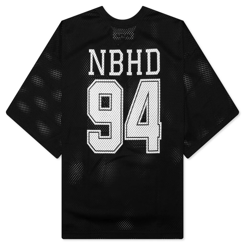 Hockey S/S V Neck - Black - Image 2