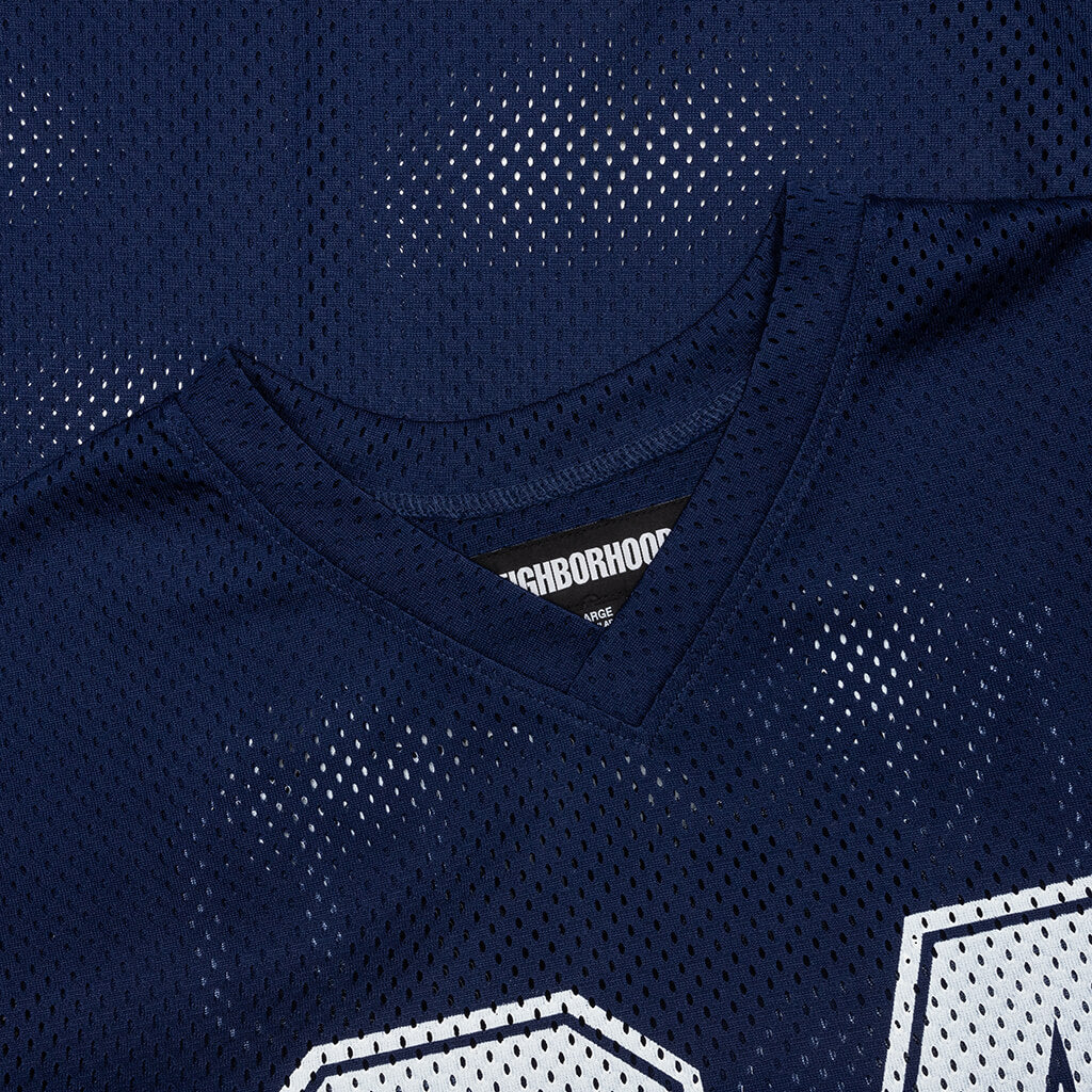 Hockey S/S V Neck - Navy - Image 3