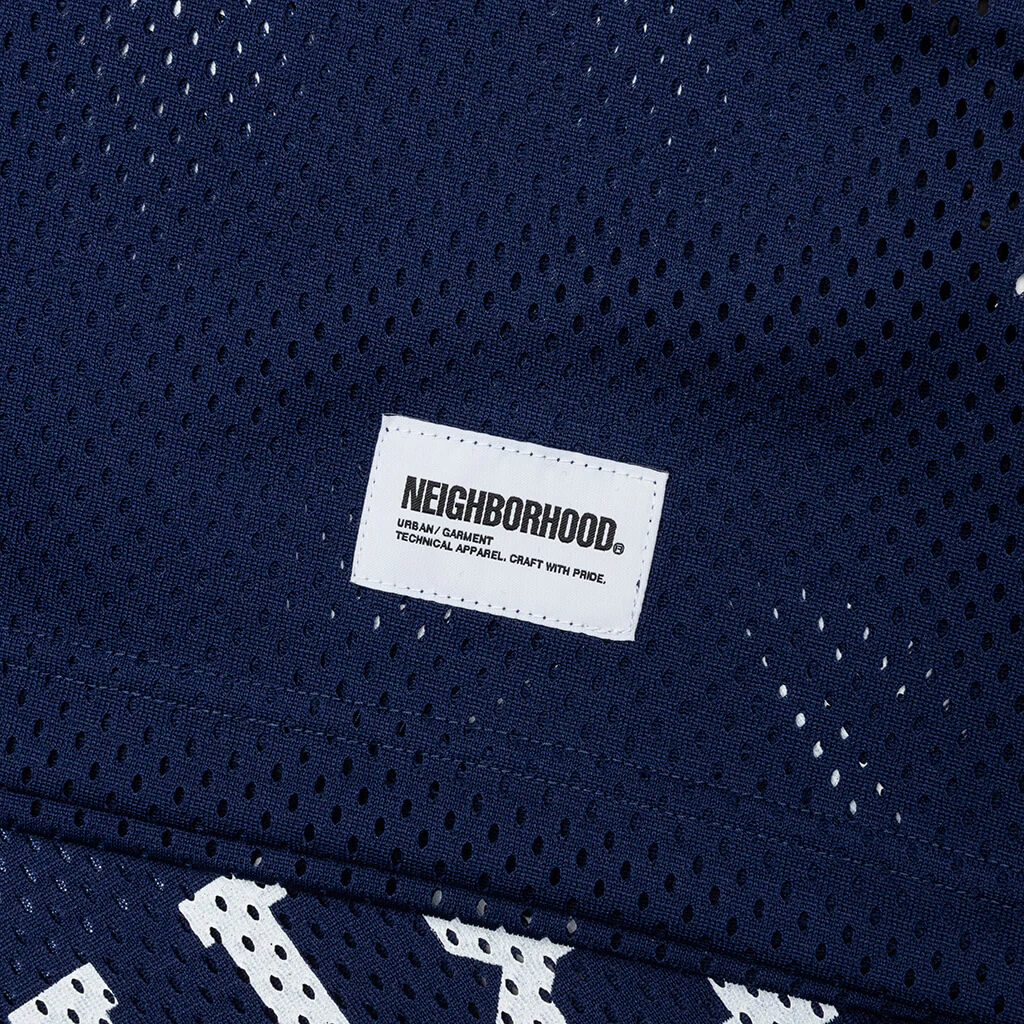 Hockey S/S V Neck - Navy - Image 4