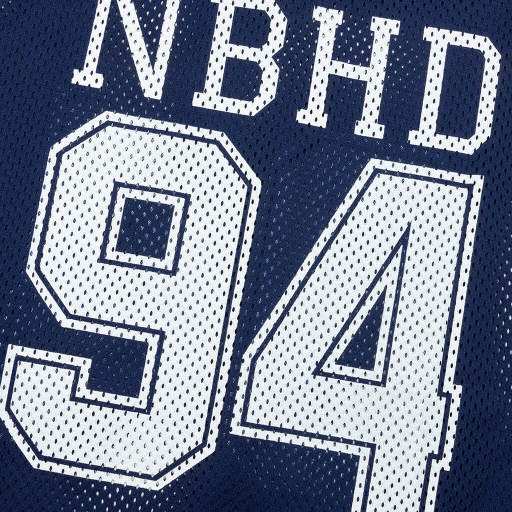 Hockey S/S V Neck - Navy - Image 5