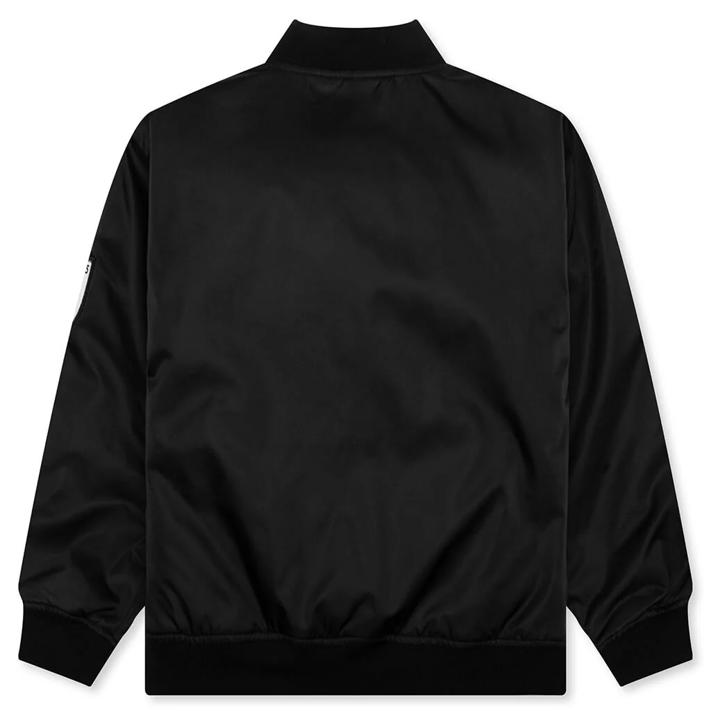 Kids OT . Baseball Jacket - Black - Image 2
